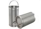 Fio de aço inoxidável Mesh Cylinder Filter Mesh 0.5-200microns do produto comestível ISO14001