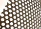 Anodizante de rede de ferro folha de malha perfurada forma de buraco de diamante 12 mm fina