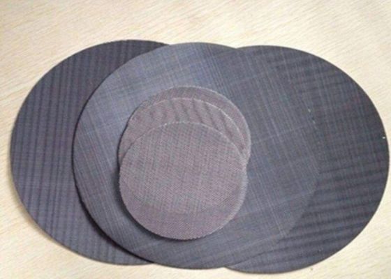 Resistência ácida de Mesh Plastic Extruder Filter Disc do fio preto customizável do filtro