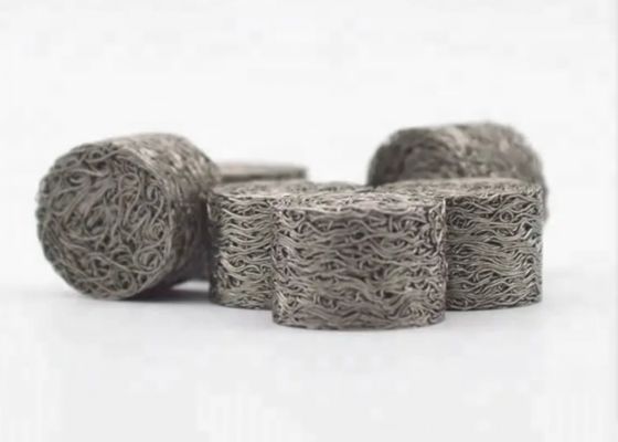 Espuma Lance Compressed Knitted Filter Wire Mesh Corrosion Proof da neve ISO9001