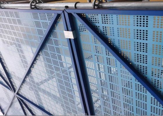 quadro de escalada perfurado da tela da gota da folha de metal da parede exterior de 1.2*1.8m anti