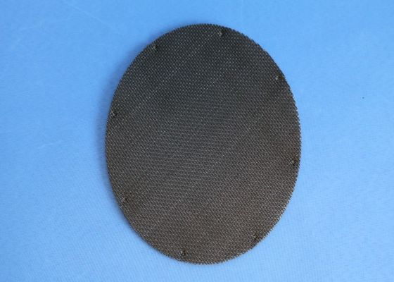 Fio de aço inoxidável Mesh Extruder Filter Screen Disc SS316L do filtro da soldadura de ponto