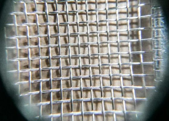 malha de aço inoxidável do filtro 8meters 316 304 resistência de abrasão de 5 mícrons