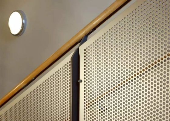 proteção ambiental de alumínio perfurada decorativa da folha de 0.5mm a de 6mm