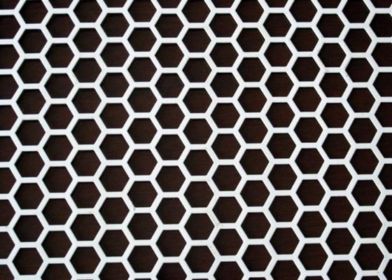 Anodizante Alumínio Perforado de malha folha de buraco tamanho de 0,1 mm a 100 mm