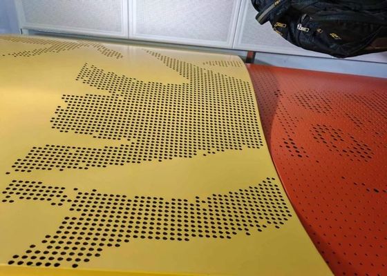 530mmX2000mm de folha de metal perfurada para estrutura de escalada resistente e durável