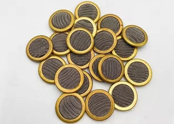 Malha de filtro de cobre durável com artesanato tecnico tecido