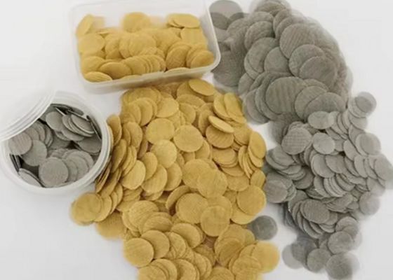 Malha de filtro de cobre durável com artesanato tecnico tecido