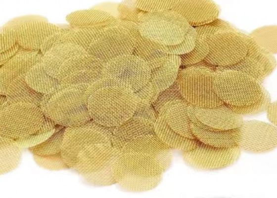 Malha de filtro de cobre durável com artesanato tecnico tecido