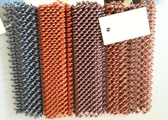 Ecrã de malha de arame tecido certificado ISO9001 para decoração e etc.