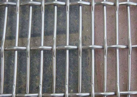 Tela de malha de fio tecido de aço elétrico retangular galvanizado para durabilidade e longevidade