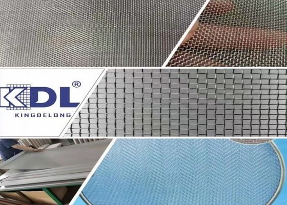 Alta qualidade SS304 316 aço inoxidável quadrado Metal tecido tela de peneira Filtro rede