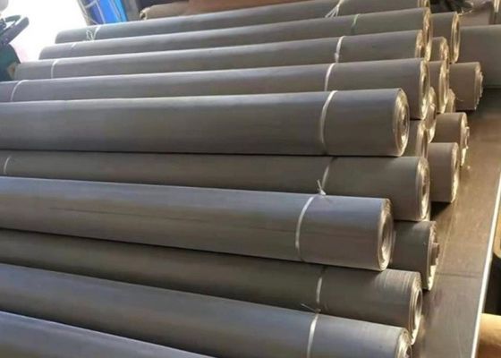 Rolos de tela de malha de aço inoxidável 0,02-50,8 mm Apertura SS 316 Twill Tecido para aplicações industriais