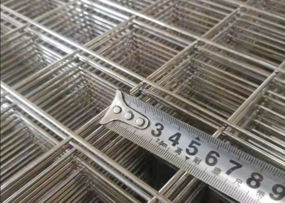 4' x 8' de malha de arame galvanizado soldado com tamanho de malha uniforme para reforço
