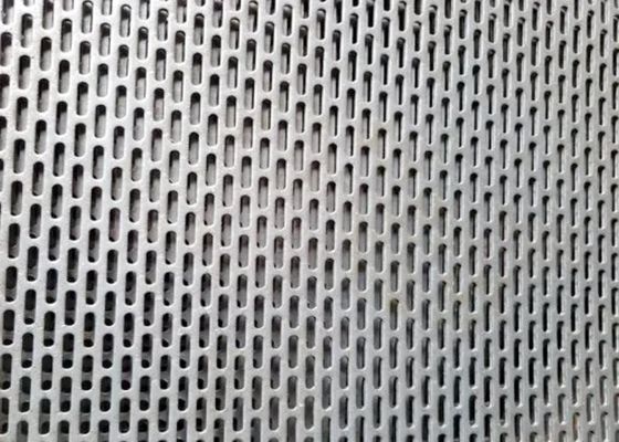 Norma ISO 9001 Folha de malha metálica galvanizada perforada para decoração