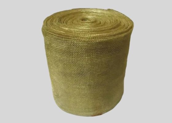 0.08mm Diâmetro de fio de latão malha de tricô para filtragem de combustível e sistemas hidráulicos