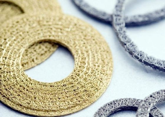 0.08mm Diâmetro de fio de latão malha de tricô para filtragem de combustível e sistemas hidráulicos