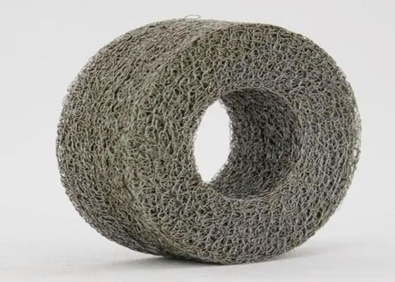Rede de arame farpado de aço inoxidável para airbags / pads de isolamento acústico / absorvedores de choque