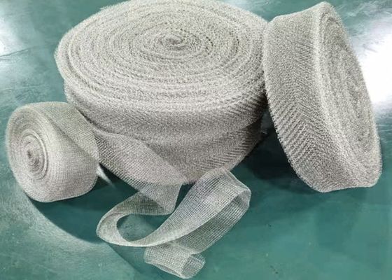 Rede de arame tricotado resistente ao calor e resistente à corrosão de alta resistência para filtragem de líquidos