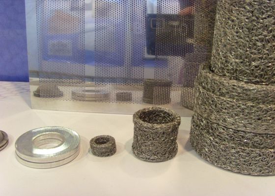 Tubos de malha de arame de fio de fio único de aço inoxidável para filtragem