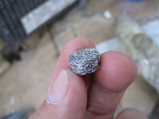 Rolos de malha de malha galvanizada resistentes ao calor contra a corrosão