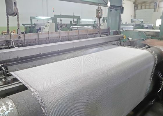 30 m Tamanho padrão do rolo Rede de filtro de aço inoxidável Superfície plana