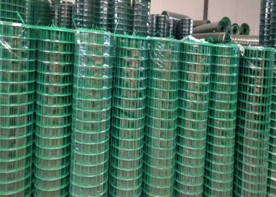 Rolos de malha de arame de aço laminados a soldo verde
