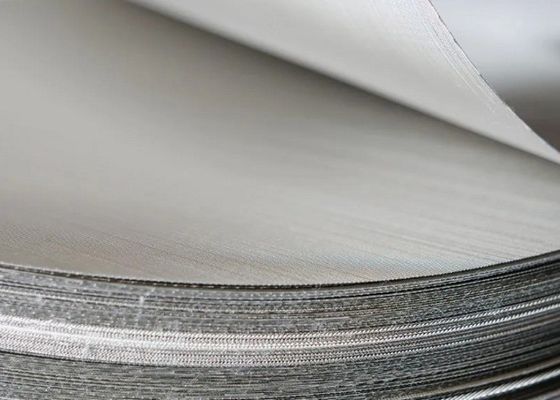 Rede de tela de filtro quadrado com tecido simples para filtração industrial