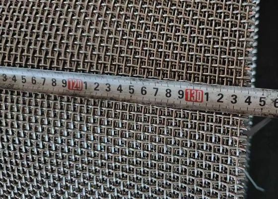 Tipo de tecido Tela de malha de aço inoxidável de tecido simples para filtragem e filtragem de ácidos / álcalis Largura 0,03m-6,5m