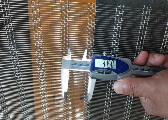Malha de aço inoxidável Versátil Malha de fio de tecelagem durável de 4 a 635 Longo de malha 1m-300m