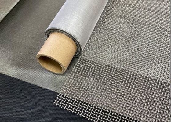 Resistência a ácidos e álcalis Filtro de malha de fio Apertura 10-100 Contagem de malhas e permeabilidade ao ar de 1,8-6,0