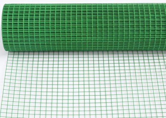 Revestimento de rede de arame elétrico de PVC revestido de buraco quadrado para diferentes necessidades de proteção