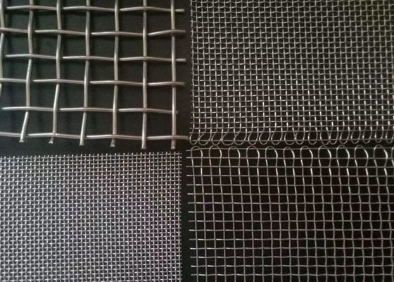Tela de aço inoxidável revestida com revestimento epoxídico de pedreiro com bordas selvagens e alta resistência à tração