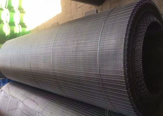 Tela de aço inoxidável revestida com revestimento epoxídico de pedreiro com bordas selvagens e alta resistência à tração