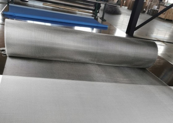 Malha de arame filtrante de aço inoxidável 304, trama simples, 10 malhas a 200 malhas