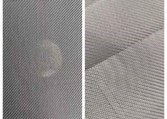 Malha de arame de filtro de aço inoxidável para filtrações e separações industriais