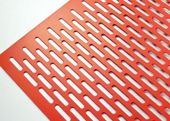 chapa metálica perfurada lisa polida com revestimento em pó galvanizado espessura de 0,5 mm a 10 mm adequada para aplicações de controle de ruído e segurança