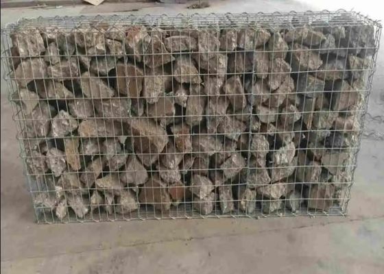 2.5-3.7mm galvanizou o fio soldado Mesh Gabion Steel Mesh For que constrói paredes exteriores