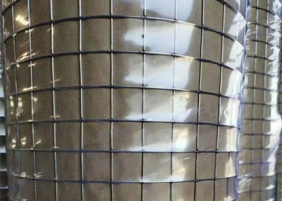 O aço galvanizado de prata soldou a resistência de abrasão de Mesh Rolls For Construction Work