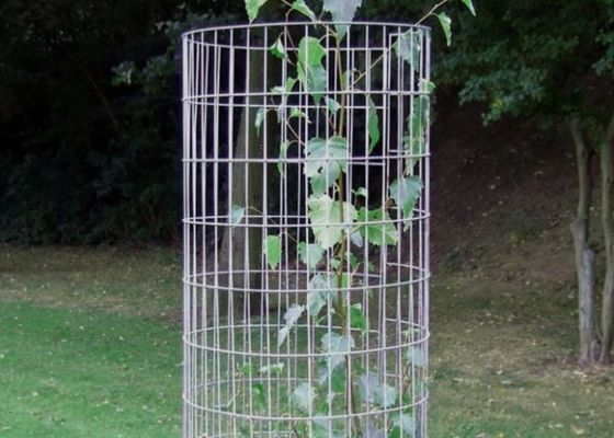 Plantas revestidas plásticas de Mesh Panels For Support Of do fio de ISO9001 SS304 SS201