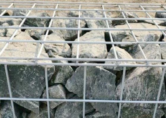Gabion soldado Mesh For Soil Solid Construction