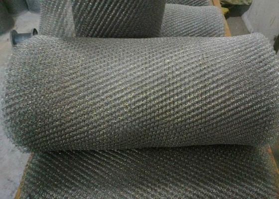 O tipo aplainado níquel fez malha o fio Mesh For Demister Pad Filter