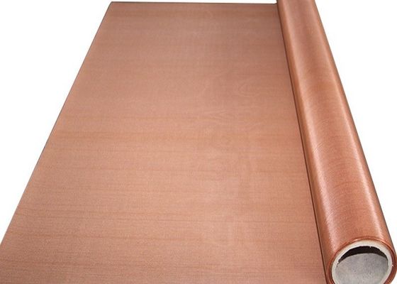 Fio tecido de cobre puro inoxidável Mesh Screen High Electrical Conductivity