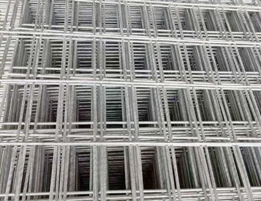 Painéis de malha de arame soldada galvanizada de 50x200mm anti-corrosão