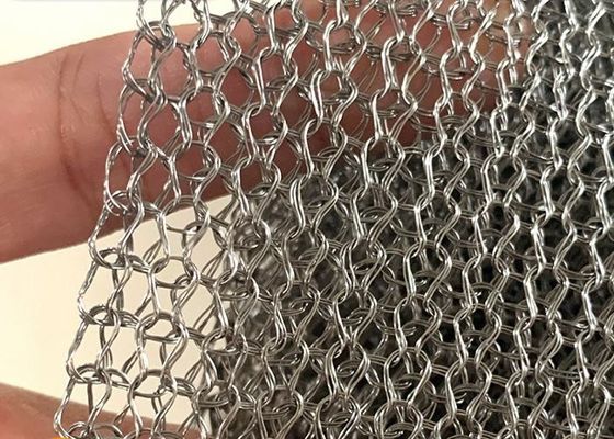 Resistência feita malha de aço inoxidável do alcaloide de Mesh Flat Type do fio da multi costa