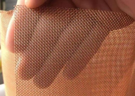 Protegendo o fio tecido de cobre Mesh Screen 200hz-5000hz 99,99% da eficácia puro