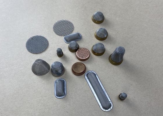Filtro de tela de malha com borda coberta Características resistência à corrosão e oblang