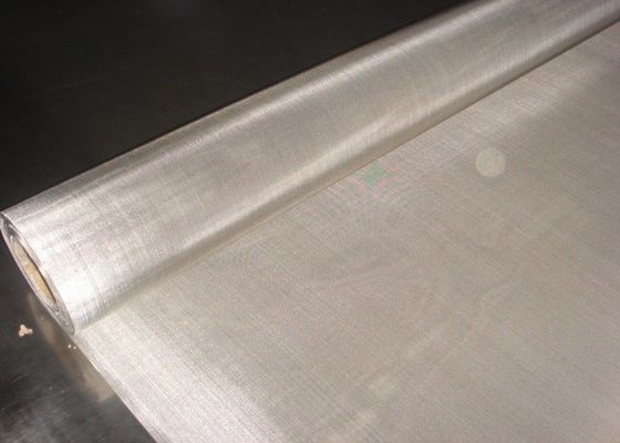Ecrã de malha de arame de aço inoxidável resistente à corrosão tecido entrelaçado