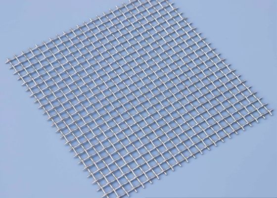 Ecrã de malha de arame tecido curvo de topo plano com construção resistente à corrosão