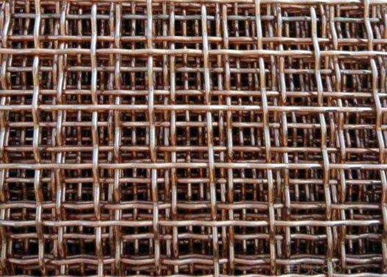Tela de arame trançado com trama lisa e trama cruzada, projetada para desempenho industrial